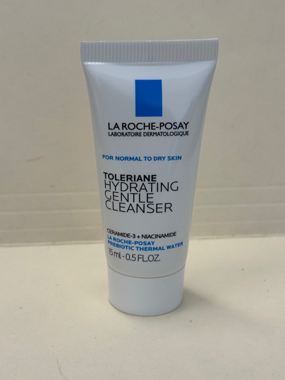 LA ROCHE-POSAY Toleriane Hydrating Gentle Cleanser Travel Size 0.5oz NIP